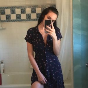 Button down floral O’Neill dress